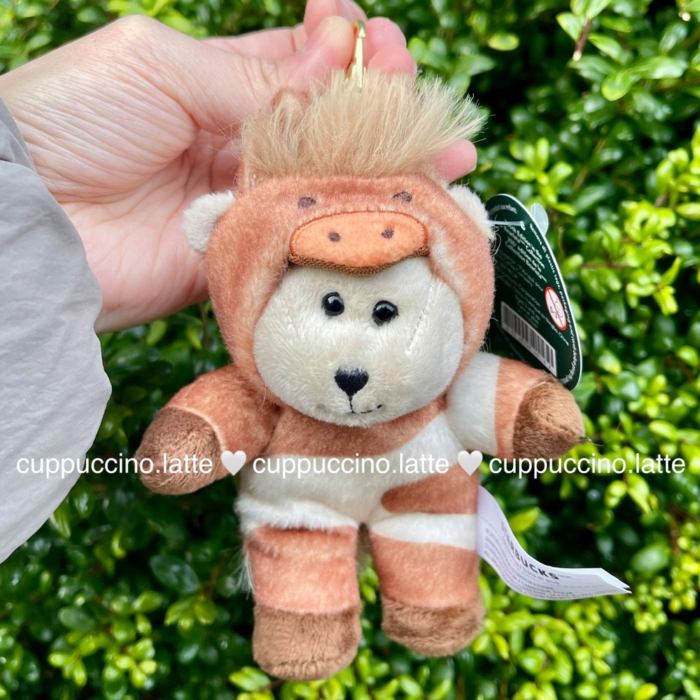 🐴NWT❤️Starbucks 2026 Lunar Year of the Horse Bearista Bear Plush Keychain - Picture 6 of 13
